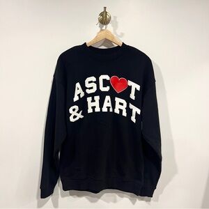 Ascot and Hart Graphic Crewneck Sweatshirt